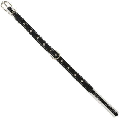Trixie Obroża Skóra żół Kryształ 20mm/45cm biały (Hund), Halsband + Leine Trixie Obroża Skóra żół Kryształ 20mm/45cm biały (Hund), Halsband + Leine