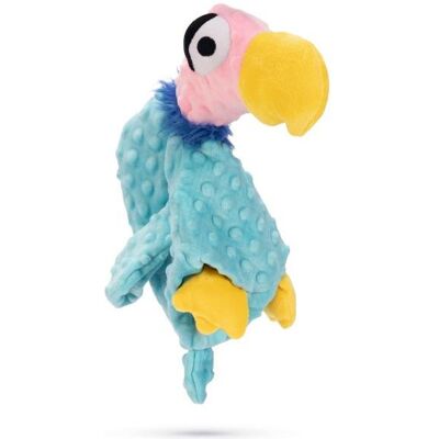 Beeztees Plüschspielzeug Flamingo Quak, Geier Rolf und Papagei Lor (Plüschspielzeug Hund), Hundespielzeug Beeztees Plüschspielzeug Flamingo Quak, Geier Rolf und Papagei Lor (Plüschspielzeug Hund), Hundespielzeug