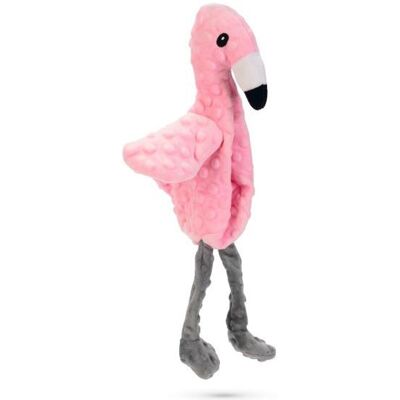 Beeztees Plüschspielzeug Flamingo Quak, Geier Rolf und Papagei Lor (Plüschspielzeug Hund), Hundespielzeug Beeztees Plüschspielzeug Flamingo Quak, Geier Rolf und Papagei Lor (Plüschspielzeug Hund), Hundespielzeug