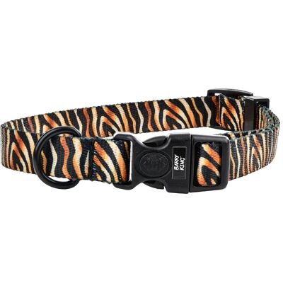 Barry King BarryKing Obroża Tygrysi Zmierzch 20mm/35-54cm (Hund), Halsband + Leine Barry King BarryKing Obroża Tygrysi Zmierzch 20mm/35-54cm (Hund), Halsband + Leine