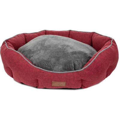 Barry King Legowisko dla psa, czerwone, 70*65*20cm (Hund), Hundebett + Katzenbett Barry King Legowisko dla psa, czerwone, 70*65*20cm (Hund), Hundebett + Katzenbett