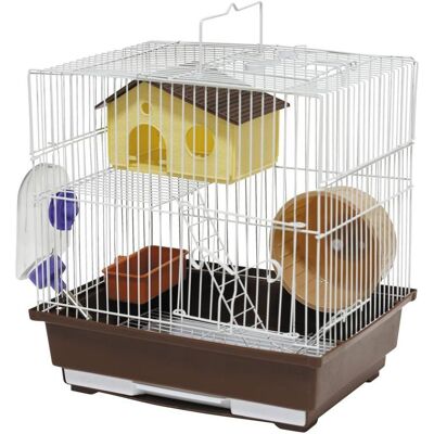 Panama Pet Käfig für Nagetiere 30x23x31 cm weiss, Gehege Panama Pet Käfig für Nagetiere 30x23x31 cm weiss, Gehege