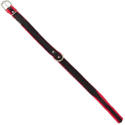 Trixie Obroża Skóra żółty 20mm/45cm czerwony (Hund), Halsband + Leine Trixie Obroża Skóra żółty 20mm/45cm czerwony (Hund), Halsband + Leine