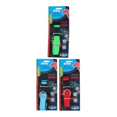 Pet Comfort Dog collar LED 3 color ass PE (Hund, Allgemein), Halsband + Leine Pet Comfort Dog collar LED 3 color ass PE (Hund, Allgemein), Halsband + Leine