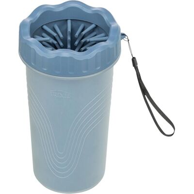 Trixie Czyścik do łap Paw Cleaner, dla psa, PP/TPR, L–XL, ciemnoszary/niebieski (Hund), Tierpflegegerät Trixie Czyścik do łap Paw Cleaner, dla psa, PP/TPR, L–XL, ciemnoszary/niebieski (Hund), Tierpflegegerät