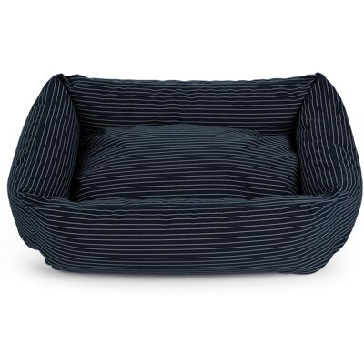 Fossflakes PetBed Mini 50x45 Navy Pinstripe - (PET-BED-050-045-103) (Hund), Hundebett + Katzenbett Fossflakes PetBed Mini 50x45 Navy Pinstripe - (PET-BED-050-045-103) (Hund), Hundebett + Katzenbett