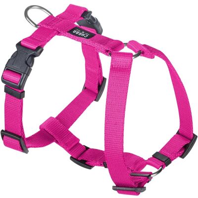 Chaba CH Hosenträgerschutz M (P)25–40 (T)35–55 x 2 cm Fuchsia 5069 (M, Hund, Spazieren), Halsband + Leine Chaba CH Hosenträgerschutz M (P)25–40 (T)35–55 x 2 cm Fuchsia 5069 (M, Hund, Spazieren), Halsband + Leine