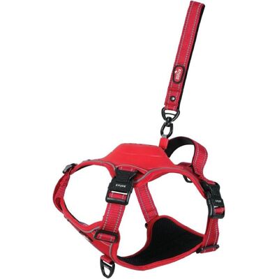 Zolux Easyride Hondentuig Rood (M, Hund, Spazieren), Halsband + Leine Zolux Easyride Hondentuig Rood (M, Hund, Spazieren), Halsband + Leine