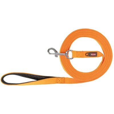 Trixie Smycz tropiąca, dla psa, bawełniana, M: 10 m/20 mm, pomarańczowa (M, Hund, Hundesport), Halsband + Leine Trixie Smycz tropiąca, dla psa, bawełniana, M: 10 m/20 mm, pomarańczowa (M, Hund, Hundesport), Halsband + Leine