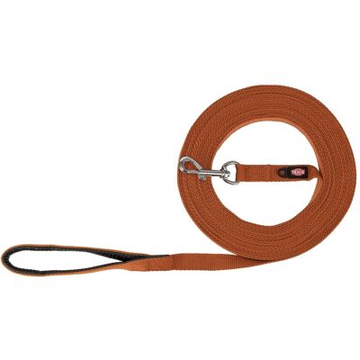 Trixie Hondenriem Sleeplijn Katoen Roest Bruin - 5 Mtr X 2 Cm (M, Hund, Hundesport), Halsband + Leine Trixie Hondenriem Sleeplijn Katoen Roest Bruin - 5 Mtr X 2 Cm (M, Hund, Hundesport), Halsband + Leine