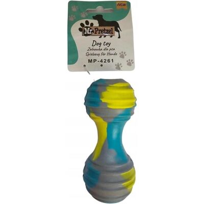 Mr. Pretzel Hartes Gummihantel-Spielzeug für Hunde 14 cm (Welpenspielzeug), Hundespielzeug Mr. Pretzel Hartes Gummihantel-Spielzeug für Hunde 14 cm (Welpenspielzeug), Hundespielzeug