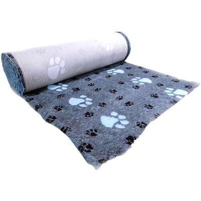 Companion ProFleece lyseblå m. sorte poter 100x75 cm (Hund), Hundebett + Katzenbett Companion ProFleece lyseblå m. sorte poter 100x75 cm (Hund), Hundebett + Katzenbett