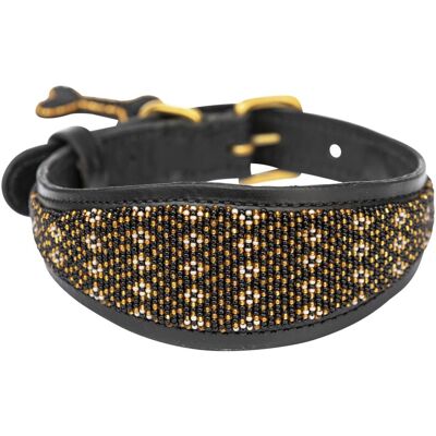Kampuni Hundehalsbånd Lucher Faraja Grå large, 61x6,5 cm (Hund), Halsband + Leine Kampuni Hundehalsbånd Lucher Faraja Grå large, 61x6,5 cm (Hund), Halsband + Leine