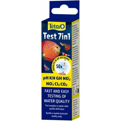 Tetra - Testset 7in1 - 50 strips, Aquarium Pflege Tetra - Testset 7in1 - 50 strips, Aquarium Pflege