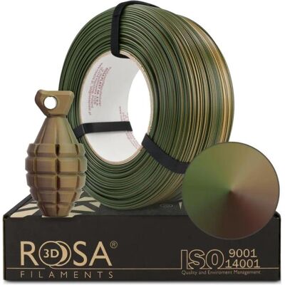 Rosa3D 3D plastik PET-G Magic Army (Green-Beige-Bronze) 1kg refill, Hundespielzeug Rosa3D 3D plastik PET-G Magic Army (Green-Beige-Bronze) 1kg refill, Hundespielzeug
