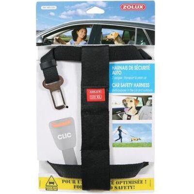 ZOLUX XL Hundegeschirr - Verstellbarer Nylon Autosicherheits- und Outdoor-Halsband ZOLUX XL Hundegeschirr - Verstellbarer Nylon Autosicherheits- und Outdoor-Halsband