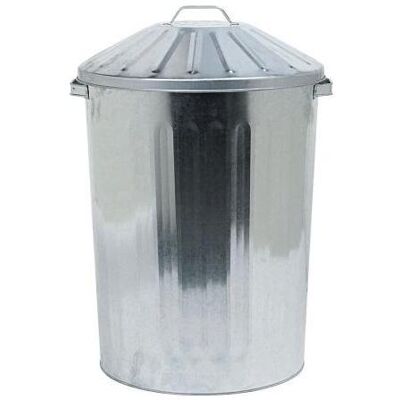 Ryom fodertønde 84 ltr. m/låg galvaniseret, Vogelhaus Ryom fodertønde 84 ltr. m/låg galvaniseret, Vogelhaus