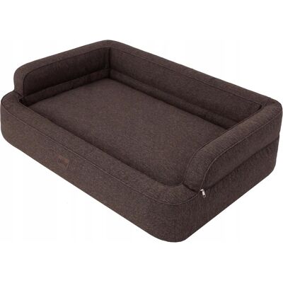 Doggy Legowisko Paradise Brązowe XXL (Hund, Katze), Hundebett + Katzenbett Doggy Legowisko Paradise Brązowe XXL (Hund, Katze), Hundebett + Katzenbett
