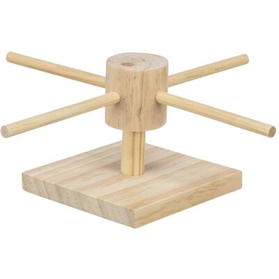 Trixie Feeding carousel, wood, 22 × 8 × 22 cm, Futternapf Trixie Feeding carousel, wood, 22 × 8 × 22 cm, Futternapf