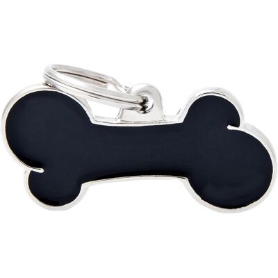Myfamily MyFa tegn classic, ben stor, sort (Hund, Allgemein), Halsband + Leine Myfamily MyFa tegn classic, ben stor, sort (Hund, Allgemein), Halsband + Leine