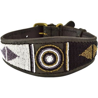 Kampuni Hundehalsbånd Lucher Swahili medium, 53x5,5 cm (Hund), Halsband + Leine Kampuni Hundehalsbånd Lucher Swahili medium, 53x5,5 cm (Hund), Halsband + Leine