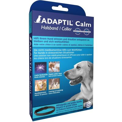 Adaptil Hundehalsband - Beruhigend, Verstellbar, 45cm - Hundehalsband Adaptil Hundehalsband - Beruhigend, Verstellbar, 45cm - Hundehalsband