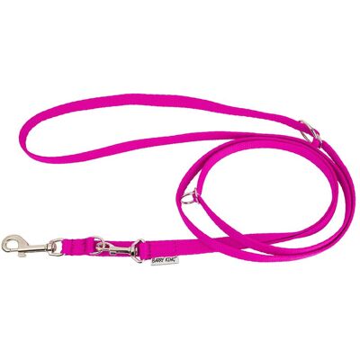 Barry King Classic smycz regulowana dla psa, różowa, XS, 10mm/2m (XS, Hund), Halsband + Leine Barry King Classic smycz regulowana dla psa, różowa, XS, 10mm/2m (XS, Hund), Halsband + Leine