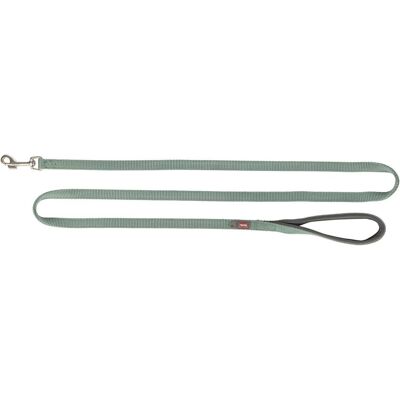 Trixie Hondenriem Premium Extra Lang Salie - 180X1,5 Cm (S, XS, Hund, Spazieren), Halsband + Leine Trixie Hondenriem Premium Extra Lang Salie - 180X1,5 Cm (S, XS, Hund, Spazieren), Halsband + Leine