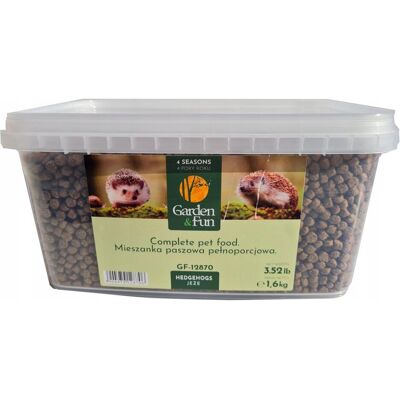 Garden&Fun Futter für freilebende Igel - 3 Jahreszeiten 1,6 kg, Hundebett + Katzenbett Garden&Fun Futter für freilebende Igel - 3 Jahreszeiten 1,6 kg, Hundebett + Katzenbett