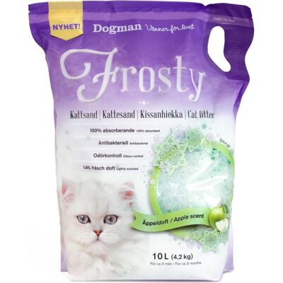 Dogman Katzenstreu Frosty Apfel (Nicht staubend, 10 l), Katzenstreu Dogman Katzenstreu Frosty Apfel (Nicht staubend, 10 l), Katzenstreu