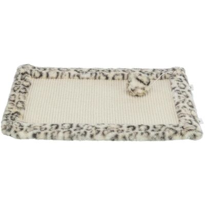Trixie Cat Scratching Mat Leo, 55 × 35 cm, cream (35 cm, Beige, Cream colour, Crème), Katzenbaum Trixie Cat Scratching Mat Leo, 55 × 35 cm, cream (35 cm, Beige, Cream colour, Crème), Katzenbaum