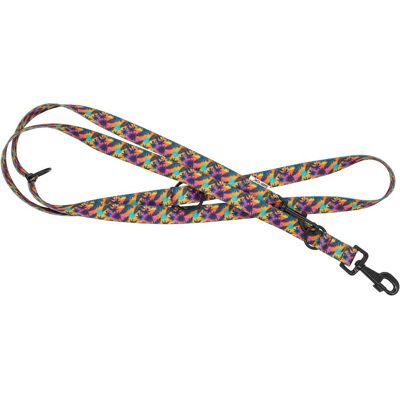 PETS Collection Smycz regulowana tama dla psa Hawaje, 16mm/220cm (Hund), Halsband + Leine PETS Collection Smycz regulowana tama dla psa Hawaje, 16mm/220cm (Hund), Halsband + Leine