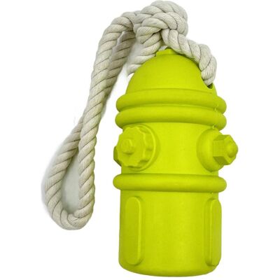 Mr. Pretzel Gummikauspielzeug am Seil Hydrant 12 cm (Kauspielzeug Hund), Hundespielzeug Mr. Pretzel Gummikauspielzeug am Seil Hydrant 12 cm (Kauspielzeug Hund), Hundespielzeug