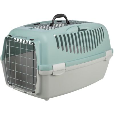 Trixie Reismand Capri Open Top Lichtgrijs / Salie - S 61X40X38 Cm (Hund, Katze), Tiertransport Trixie Reismand Capri Open Top Lichtgrijs / Salie - S 61X40X38 Cm (Hund, Katze), Tiertransport