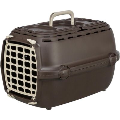 Trixie Transport Box Relax 1, XS: 32 × 30 × 48 cm, brown (Hund, Katze), Tiertransport Trixie Transport Box Relax 1, XS: 32 × 30 × 48 cm, brown (Hund, Katze), Tiertransport