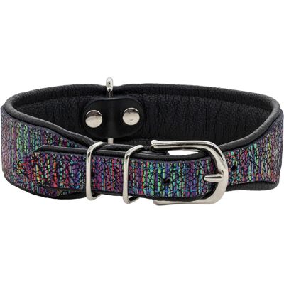 Trixie Obroa dla psa skrzana Laser, L-XL, 25mm/55cm (Hund), Halsband + Leine Trixie Obroa dla psa skrzana Laser, L-XL, 25mm/55cm (Hund), Halsband + Leine