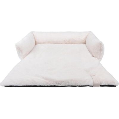 District 70 NUZZLE - Zachte Mand Voor Op De Bank - Large: 85 x 75 cm - Merengue (Hund), Hundebett + Katzenbett District 70 NUZZLE - Zachte Mand Voor Op De Bank - Large: 85 x 75 cm - Merengue (Hund), Hundebett + Katzenbett