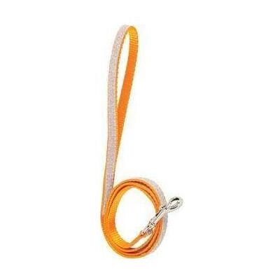 Zolux SHINY nylon leash, orange (Hund, Spazieren), Halsband + Leine Zolux SHINY nylon leash, orange (Hund, Spazieren), Halsband + Leine