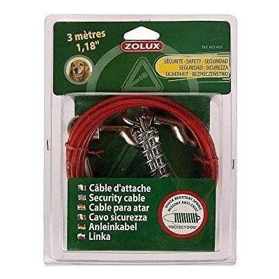 Zolux Hundeleine mit Feder - 3 m Zolux Hundeleine mit Feder - 3 m