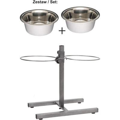 Barry King - 331099 - 2.8 L - Edelstahl - Hunde-Futterspender Barry King - 331099 - 2.8 L - Edelstahl - Hunde-Futterspender