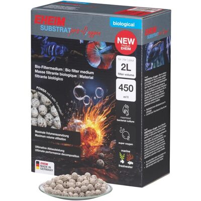 Eheim SUBSTRATpro + O2xygen, 2 l filter media (2 l, Salzwasser, Süsswasser), Aquarium Filter Eheim SUBSTRATpro + O2xygen, 2 l filter media (2 l, Salzwasser, Süsswasser), Aquarium Filter