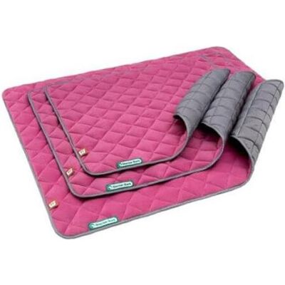 Doctor Bark Fleece Wendedecke hot pink / hellgrau (Hund), Hundebett + Katzenbett Doctor Bark Fleece Wendedecke hot pink / hellgrau (Hund), Hundebett + Katzenbett