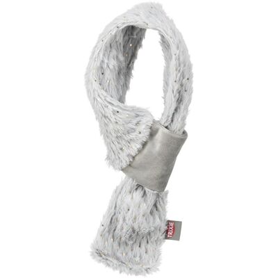 Trixie Juletørklaede, plys, M: 70 cm, grå (M), Hundebekleidung Trixie Juletørklaede, plys, M: 70 cm, grå (M), Hundebekleidung