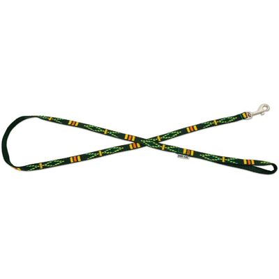 Barry King Smycz dla psa, zielona, wzr etniczny, tama polipropylenowa, 20mm/120cm (Hund), Halsband + Leine Barry King Smycz dla psa, zielona, wzr etniczny, tama polipropylenowa, 20mm/120cm (Hund), Halsband + Leine