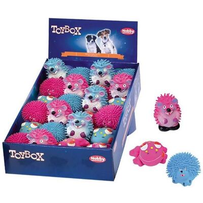 Nobby Igel und Frösche, 7 cm, assortiert, Hundespielzeug Nobby Igel und Frösche, 7 cm, assortiert, Hundespielzeug