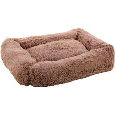 Flamingo - Basket Krems Rectangle Taupe - 80cm (Hund, Katze), Hundebett + Katzenbett Flamingo - Basket Krems Rectangle Taupe - 80cm (Hund, Katze), Hundebett + Katzenbett
