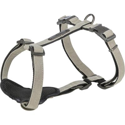 Trixie *CityStyle H-harness, cotton, XS–S: 30–44cm/10mm, lightgrey (Hund, Spazieren), Halsband + Leine Trixie *CityStyle H-harness, cotton, XS–S: 30–44cm/10mm, lightgrey (Hund, Spazieren), Halsband + Leine