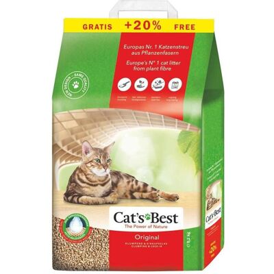 Catsbest Holzstreu - Biologisch abbaubar & klumpbildend Catsbest Holzstreu - Biologisch abbaubar & klumpbildend
