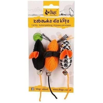 Red Dingo Zabawka Kot Myszki Z Salem 3szt. (Spielmaus Katze), Katzenspielzeug Red Dingo Zabawka Kot Myszki Z Salem 3szt. (Spielmaus Katze), Katzenspielzeug