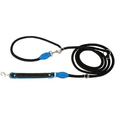 Nobby Smycz regulowana Skra o 20mm/6/220cm niebieski (Hund), Halsband + Leine Nobby Smycz regulowana Skra o 20mm/6/220cm niebieski (Hund), Halsband + Leine